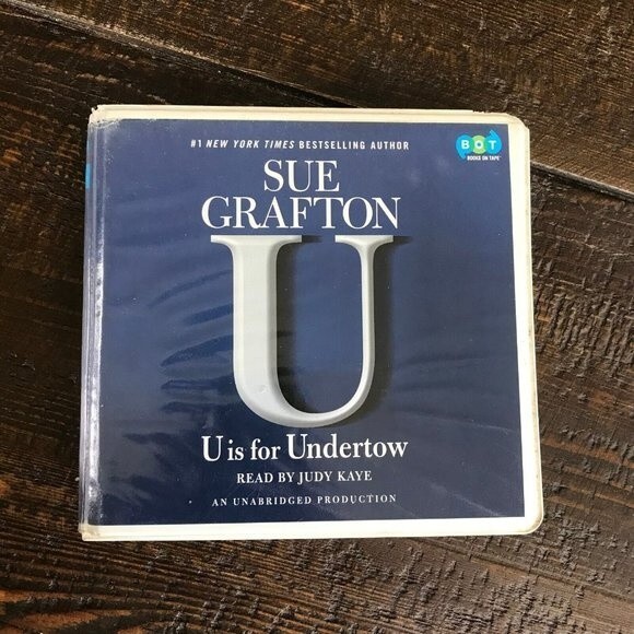 U is for Undertow by Sue Grafton Audiobook CD Unabridged 11 Discs - Picture 1 of 5